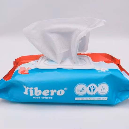 Baby Wet Wipes China Disposable Spunlace Pure Single Pack 80PCS