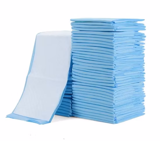 Personal Care High Absorbent Blue Film Hospital Medical Disposable Pad Adult Underpad Manufacturer
